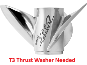 Yamaha VMax T3 Propeller